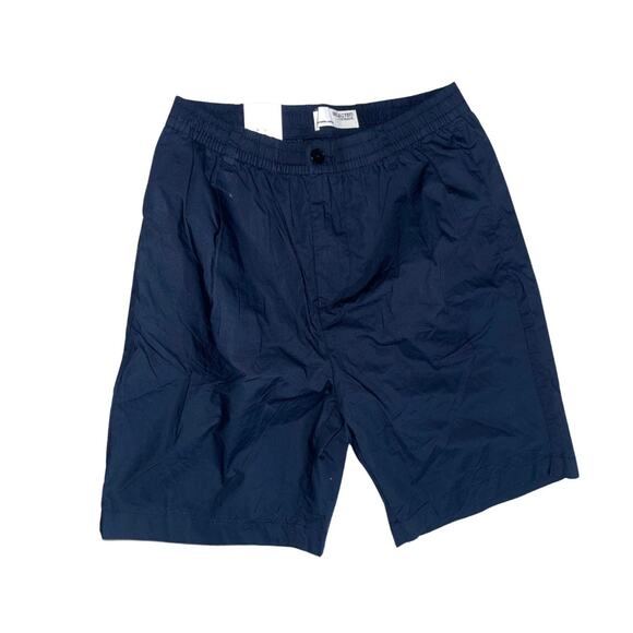 Selected Homme SLHLoose-Baron Shorts Sky Captain Size Medium Nautical Casual - Picture 1 of 4